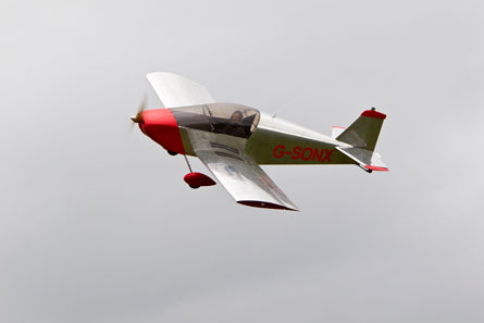 Mark Chambers’ Sonex aircraft