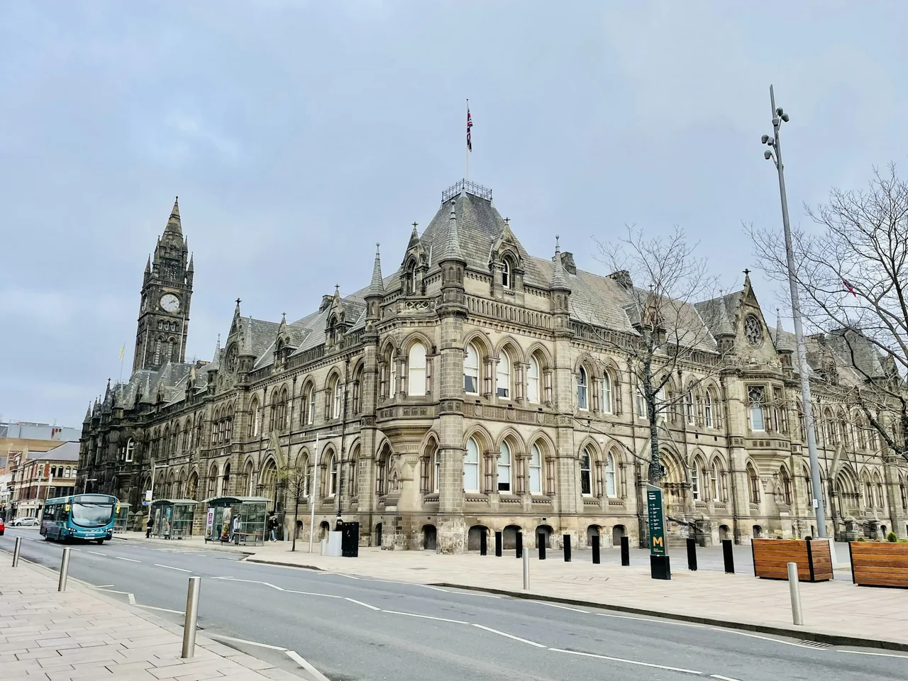 Middlesbrough Town Hall and surrounding public space